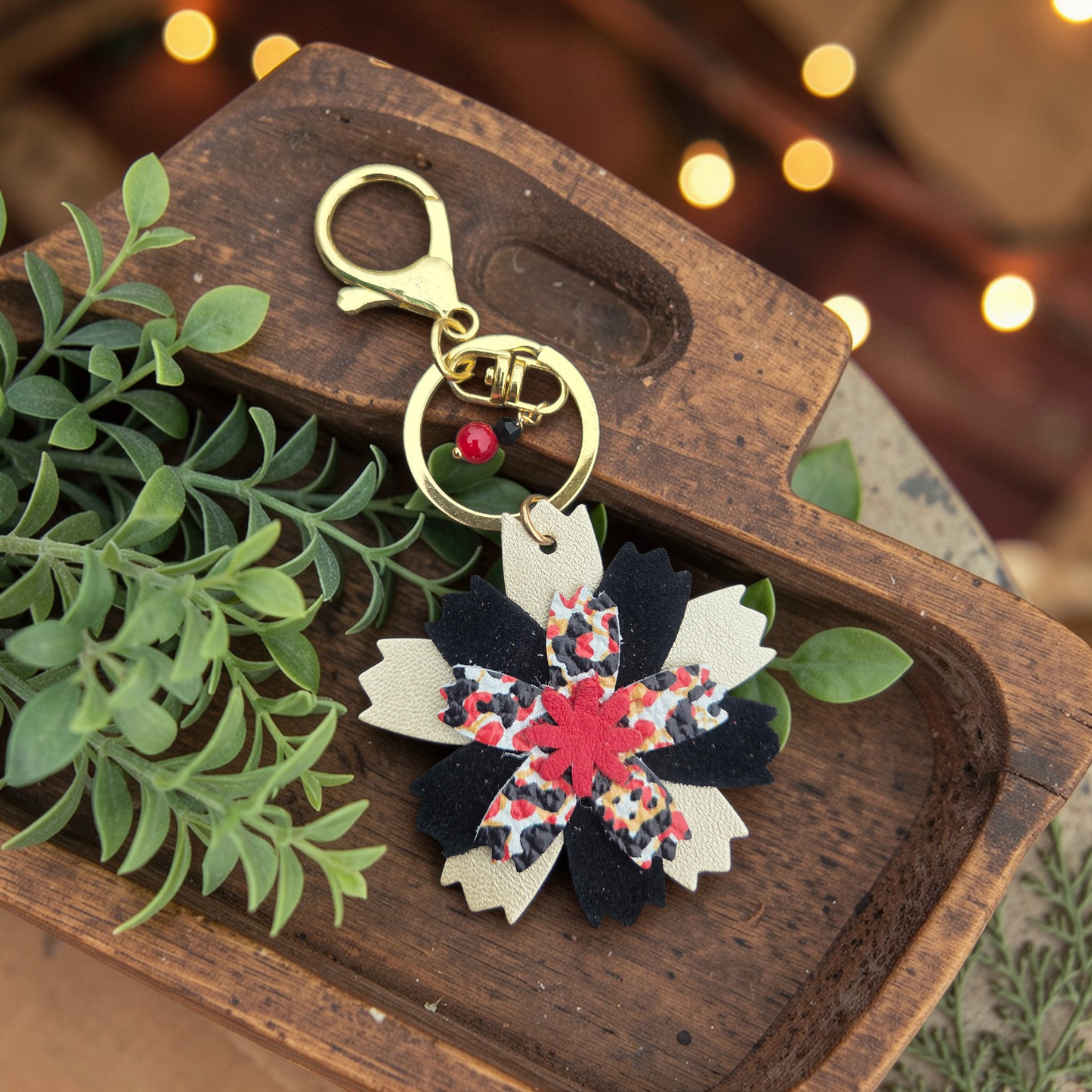 Cherry Blossom Flower - Earring/Bag Charm, Accessory Keychain Die - Steel Rule Wooden Die