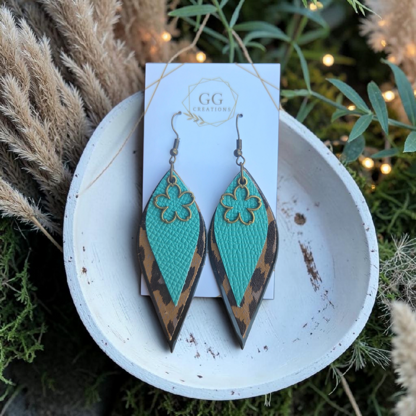 Preorder - Pointed Tip Leaf Trio - Steel Rule Wooden Earring Die