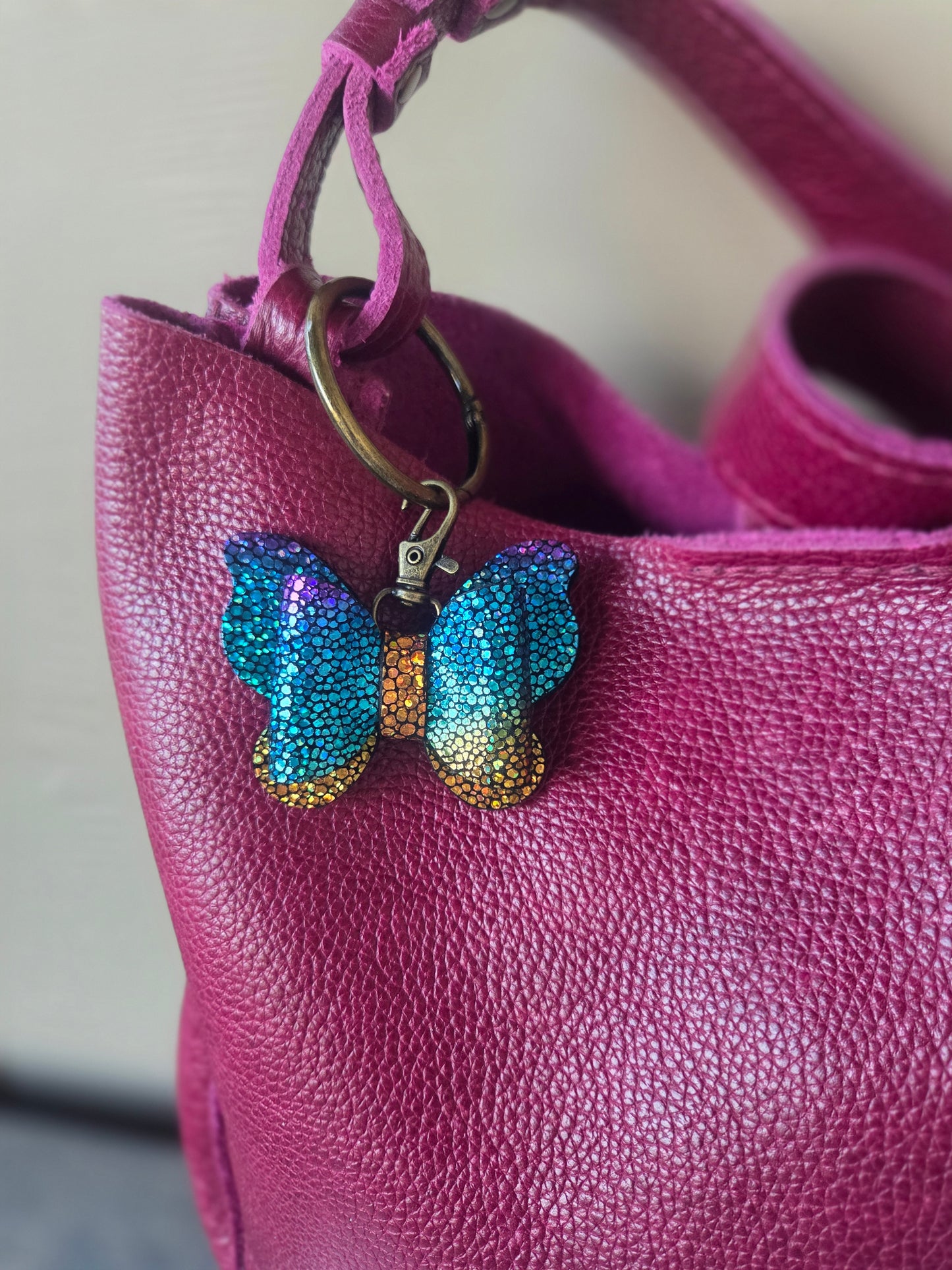 Butterfly Mini Bow accessory/purse flair/zipper pull - Steel Rule Wooden Die