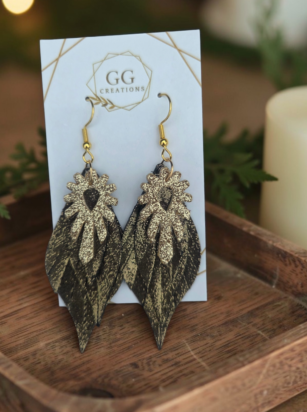 Oval Burst - 4 sizes - Steel Rule Wooden Earring Die