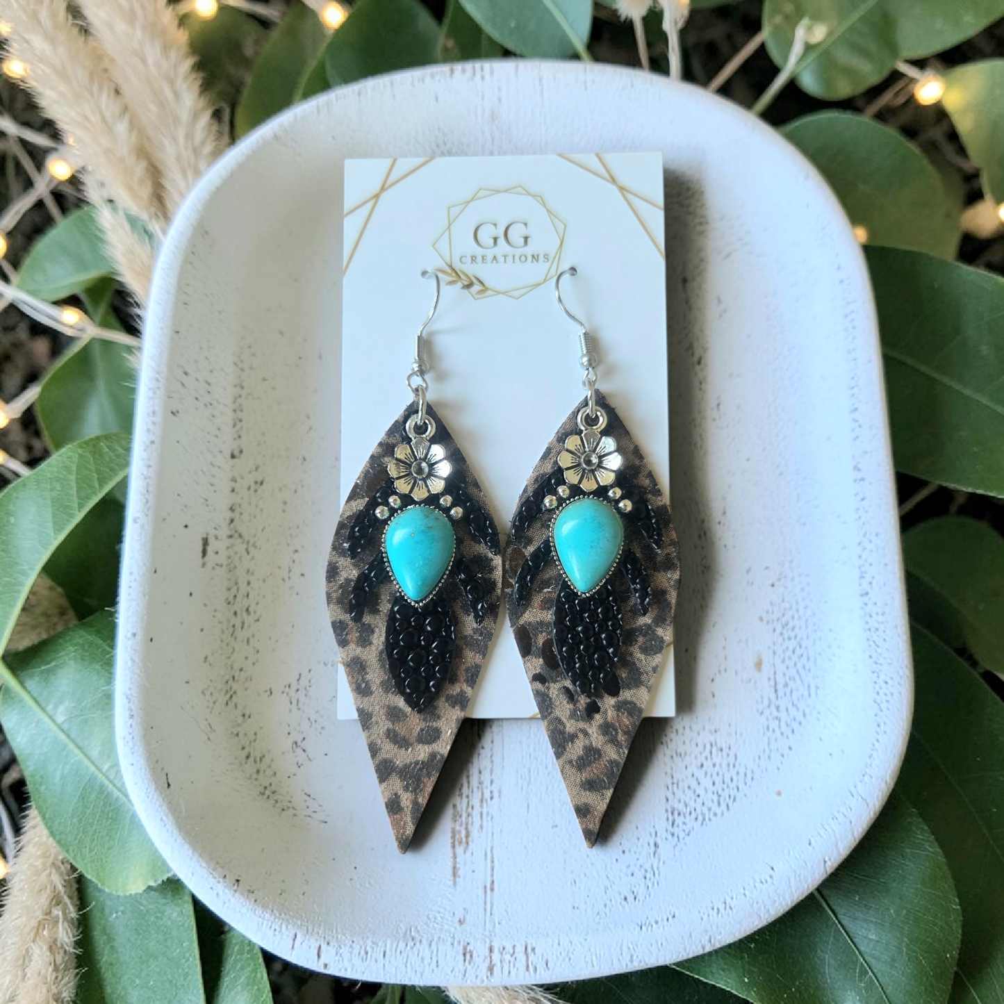 Preorder - Pointed Tip Leaf Trio - Steel Rule Wooden Earring Die