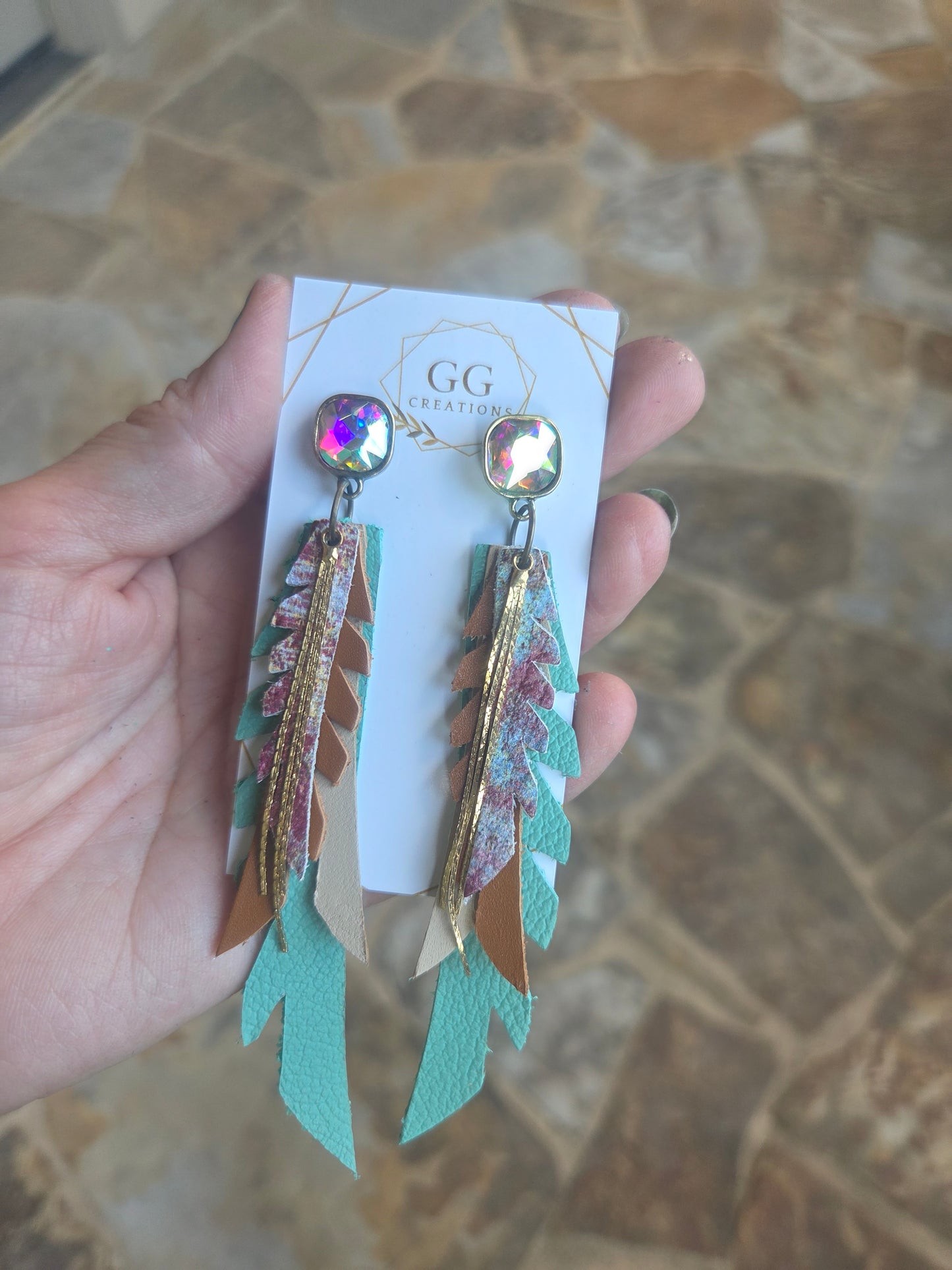 Preorder - Razor Edge Feather Layering Feathers -  6 layers - Steel Rule Wooden Earring Die