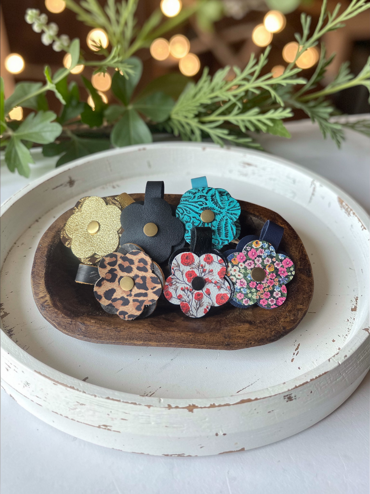 Preorder - Snap Flowers  - 2 sizes available - Purse/Bag Accessory - Steel Rule Wooden Die