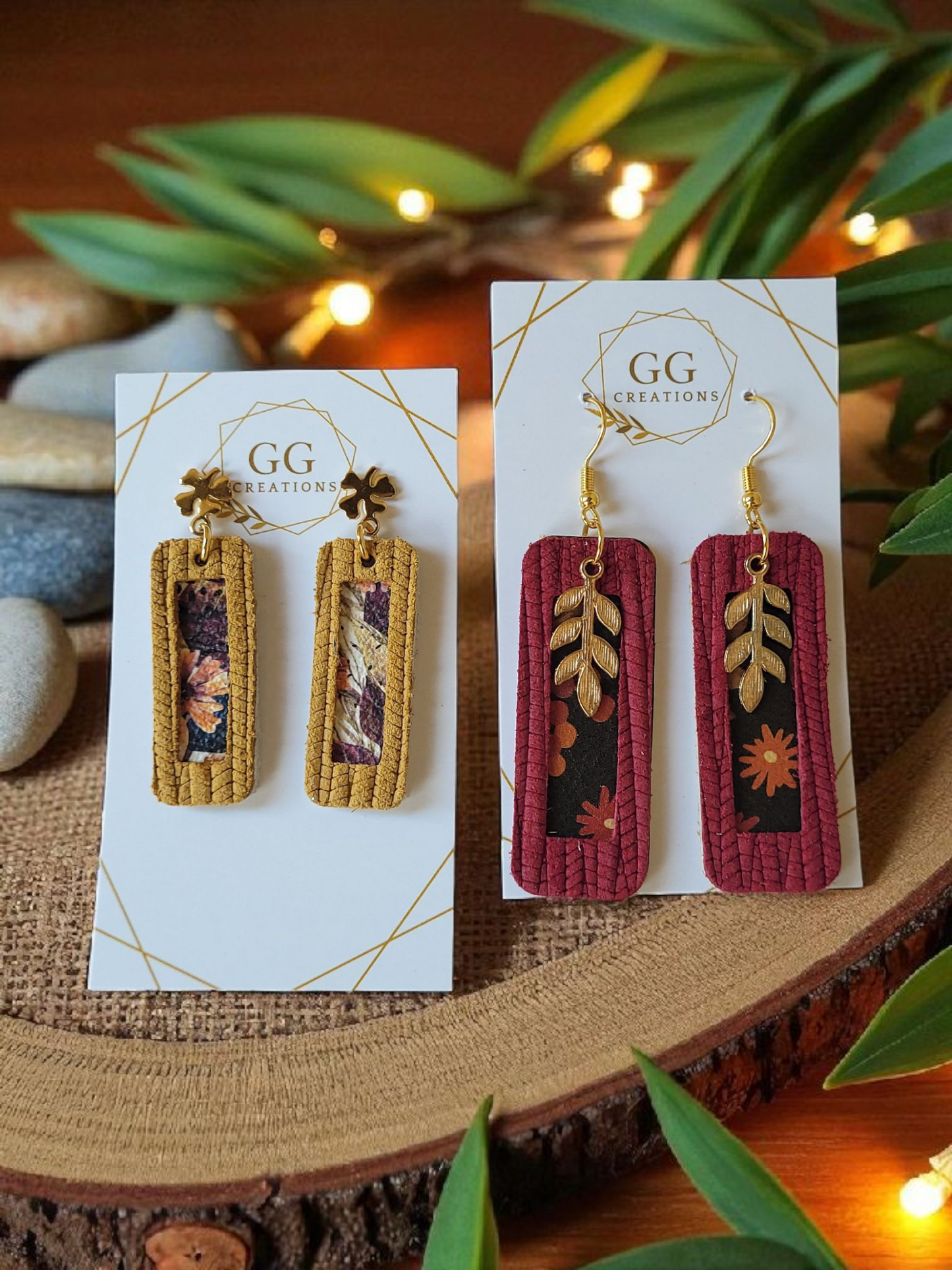 Preorder - Layered Inlays - Steel Rule Wooden Earring Die