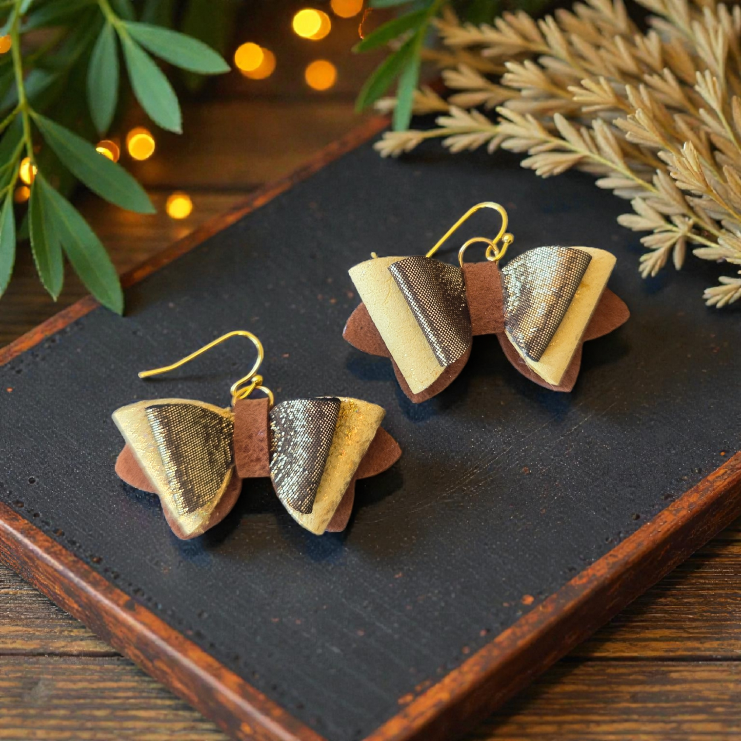 Mini Earring Bella Bow - Steel Rule Earring Wooden Die