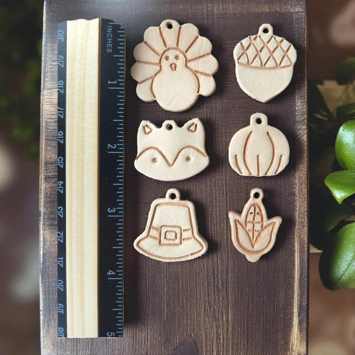 Multi Fall Celebration - 6 designs Embossed - Steel Rule Earring Die