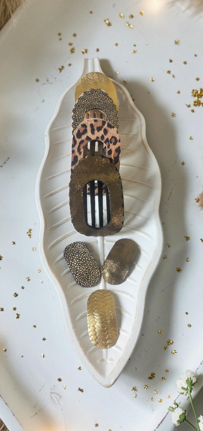 Preorder - Claw Hairclip  - 2 styles - Steel Rule Wooden Die