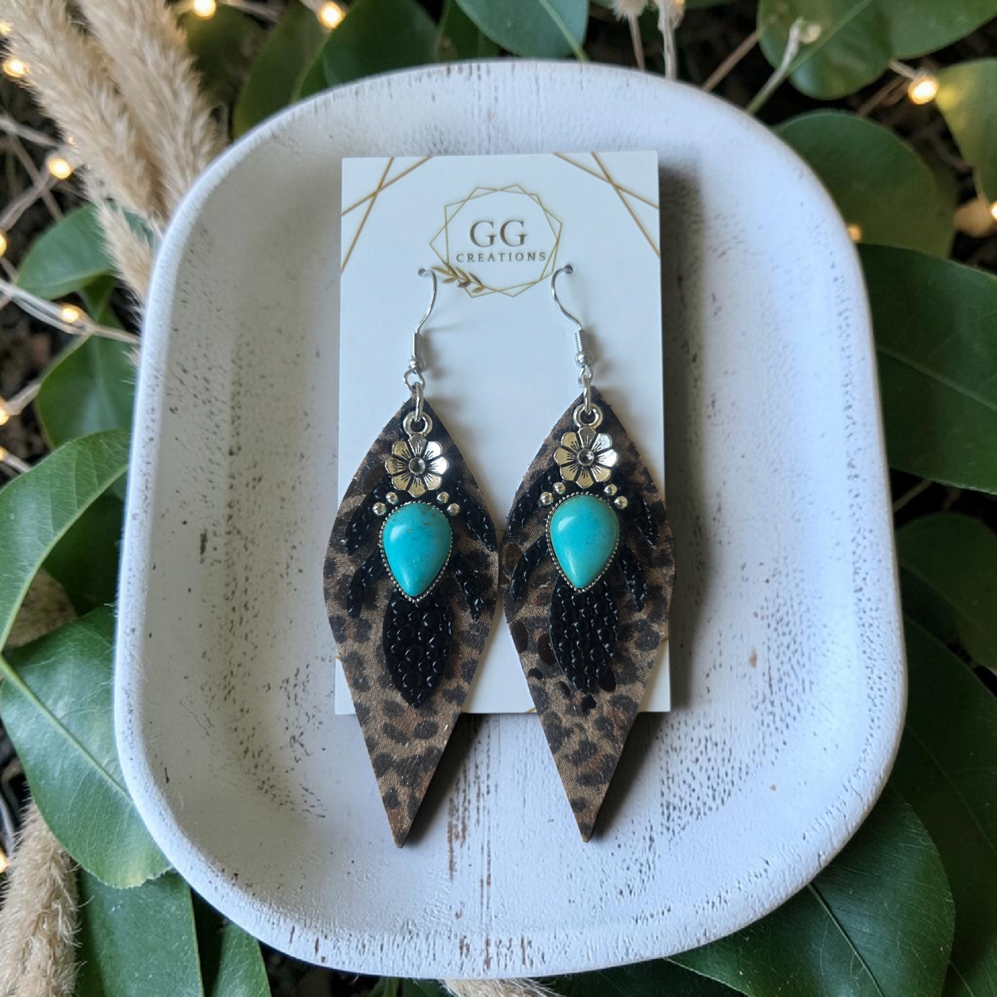 Harmony Leaves  - 3 sizes - Steel Rule Wooden Earring Die