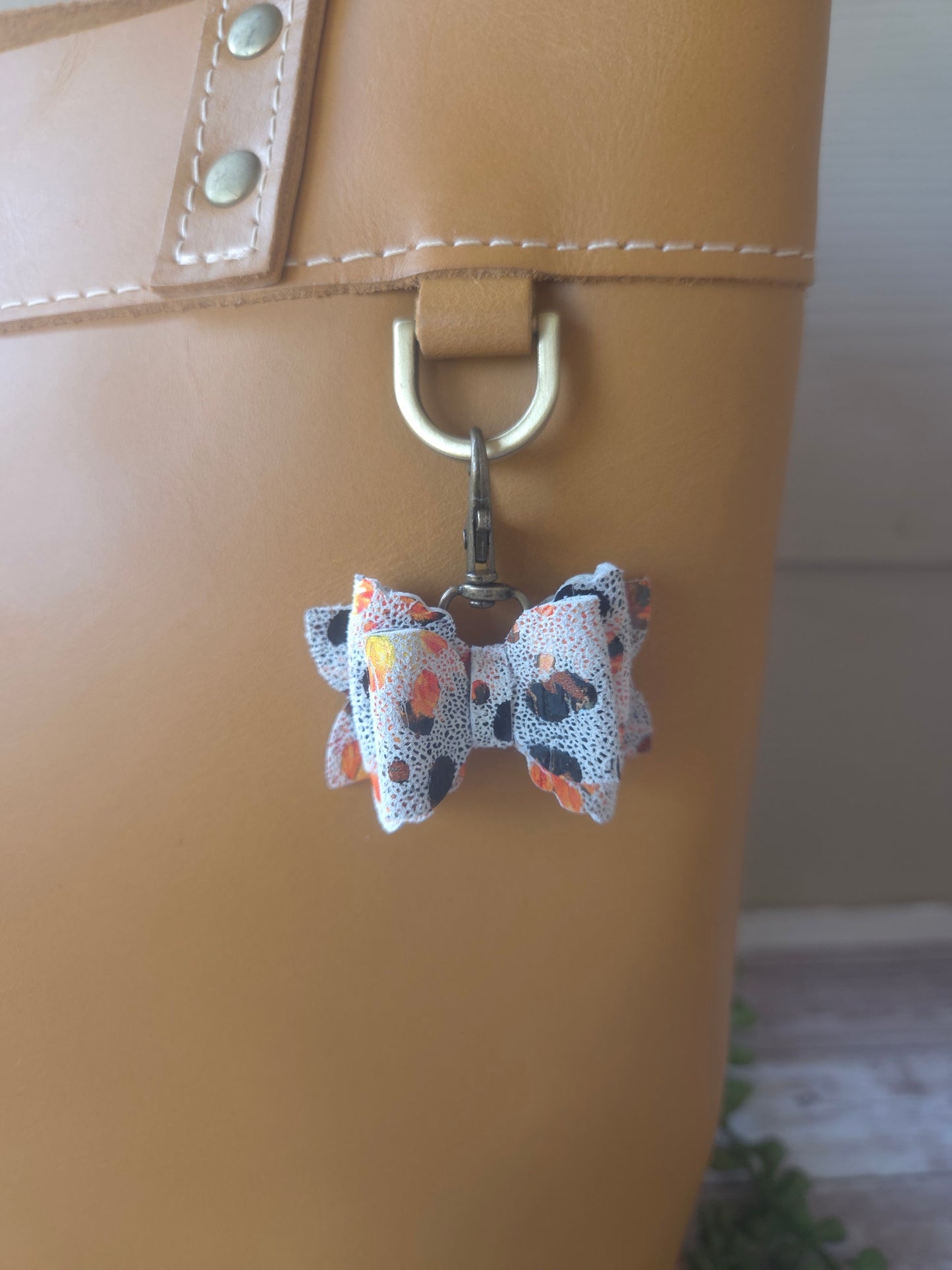 Preorder - Mini Scalloped Princess Bow - Purse flair/zipper pull -Steel Rule Wooden Die