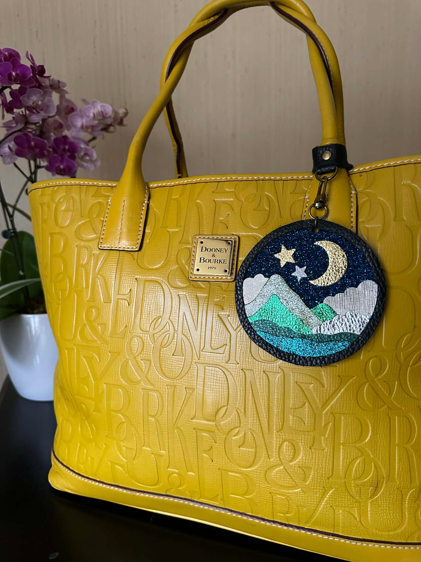 Preorder - 4" Cosmic Night - Accessory, Keychain, Purse Charm- Steel Rule Wooden Die
