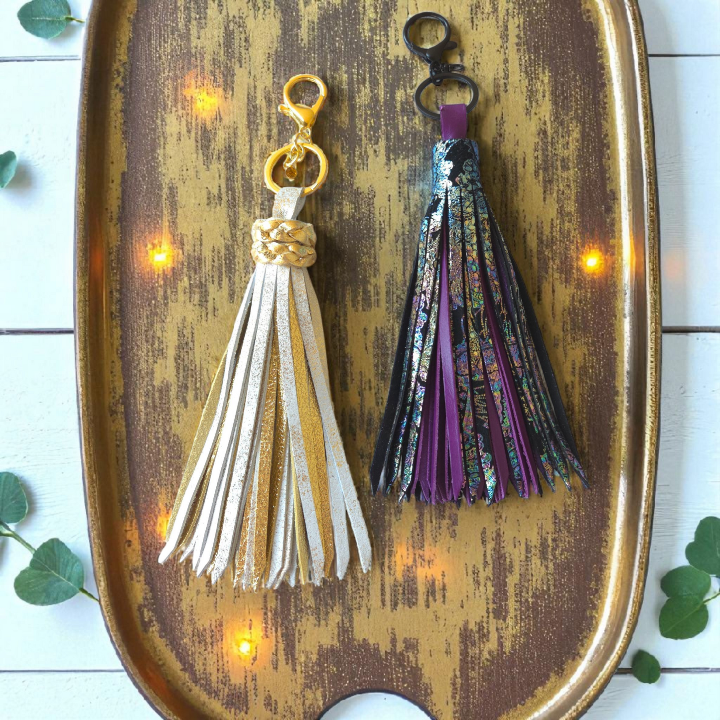 Preorder - Deep Angled Cut Tassel Fringe for Keychain/Bag Accessory - Steel Rule Die