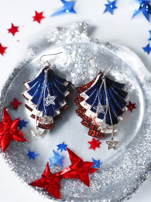 Preorder - Boho Embossed Fringe - 4 sizes - Steel Rule Wooden Earring Die
