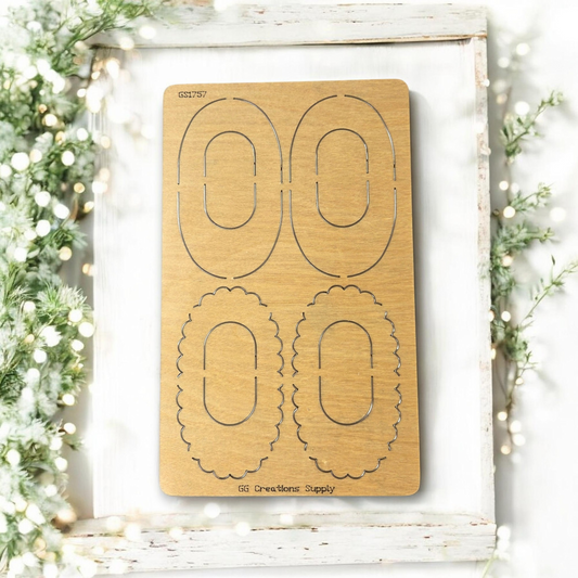Preorder - Claw Hairclip  - 2 styles - Steel Rule Wooden Die