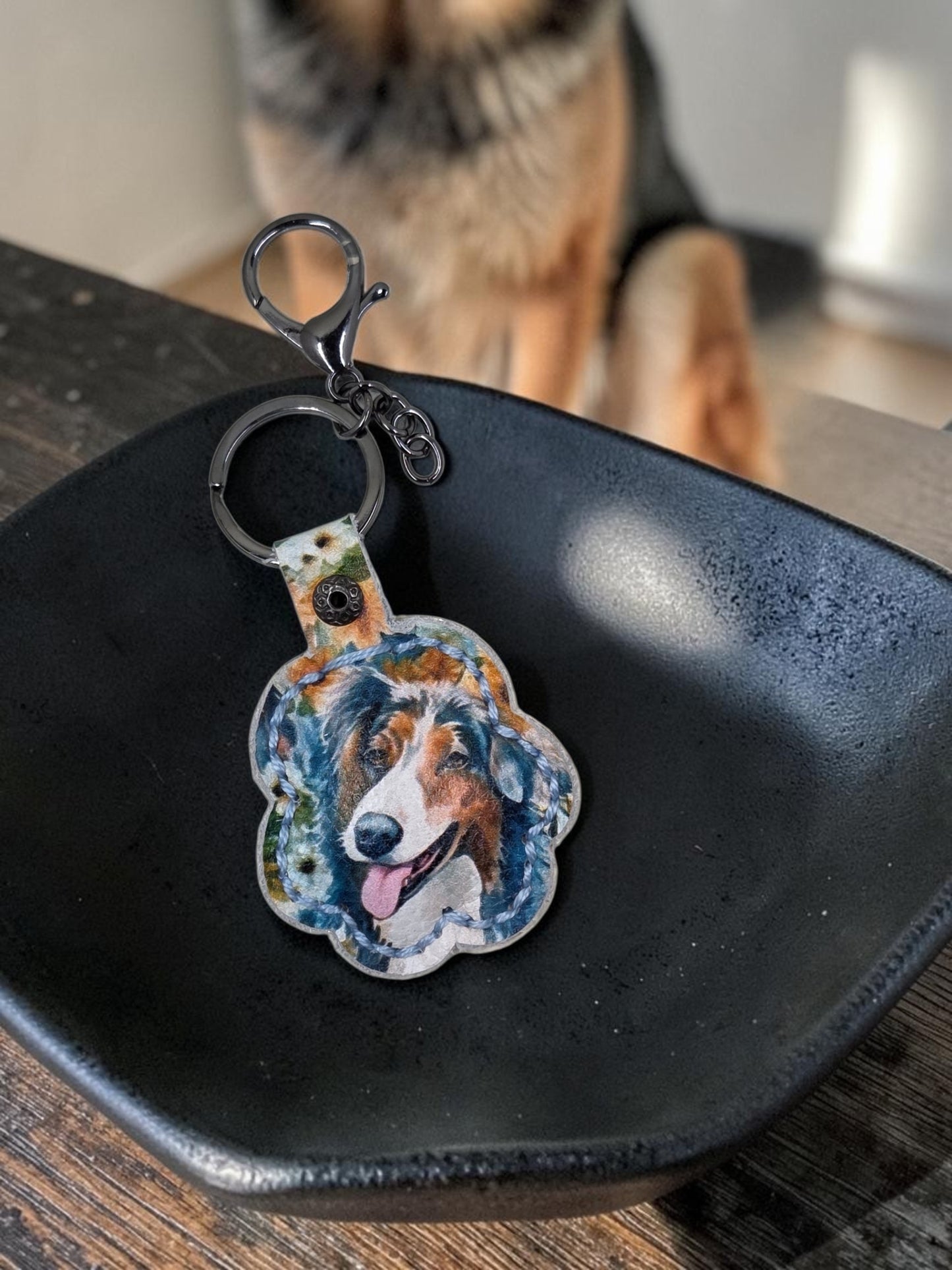 Preorder - Paw Print Fur Keepsake - Bag Charm, Accessory Keychain Die - Steel Rule Wooden Die