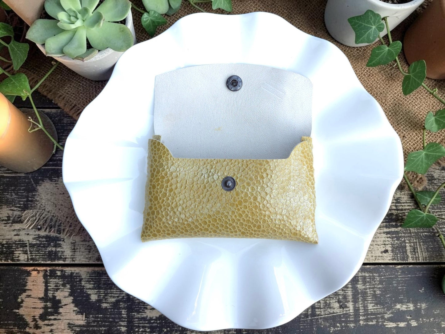 Preorder - No Sew Card and Coin Purse/Pouch - Accessory - Steel Rule Wooden Die