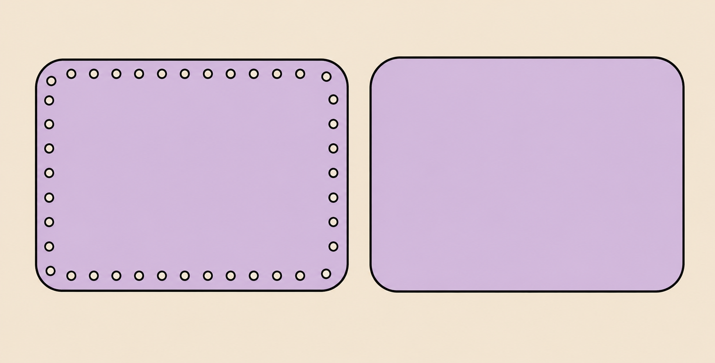 Preorder - Hat Patches - Steel Rule Wooden Die