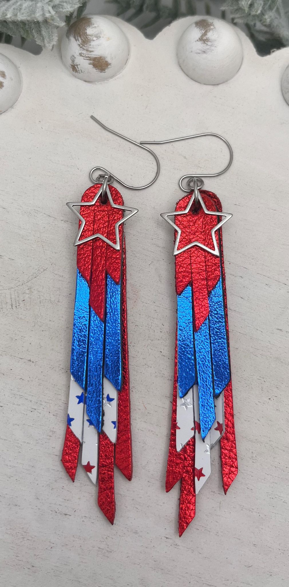 Preorder - Multi Skinny Fringe - Steel Rule Wooden Earring Die